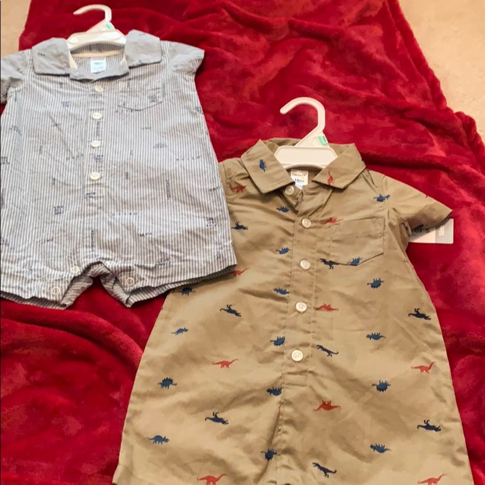 Carters coverall shorts